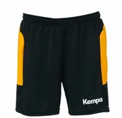 Spodenki damskie - Kempa Damskie szorty Tribute Women, czarne/pomarańczowe, S - miniaturka - grafika 1