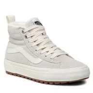 Trampki damskie - Vans Sneakersy Sk8-Hi Mte-1 VN0A5HZYQC51 Marshmallow/Marshmallow - miniaturka - grafika 1