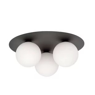 Emibig Solar lampa sufitowa 3-punktowa czarna/biała 1127/3 1127/3 - Lampy sufitowe - miniaturka - grafika 2