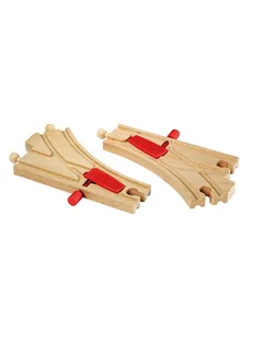 Brio Rozjazdy mechaniczne (2 szt.) - 3+ - Pociągi dla dzieci - miniaturka - grafika 1