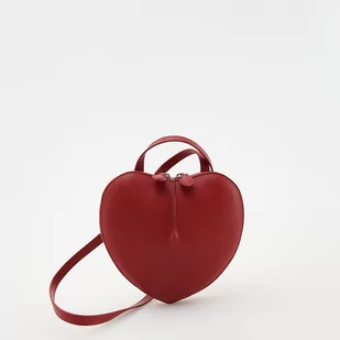 Reserved - Torebka w kształcie serca - Czerwony - Torebki damskie - miniaturka - grafika 1