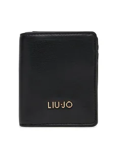Liu Jo Mały Portfel Damski Ecs Xs Bifold AA5216 E0015 Czarny - Portfele - miniaturka - grafika 1