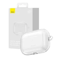 Akcesoria do słuchawek - Przeźroczyste Etui Baseus Crystal do AirPods Pro 2 - miniaturka - grafika 1