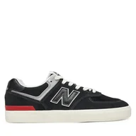 Sneakersy męskie - Sneakersy New Balance NM574VYW Czarny - miniaturka - grafika 1
