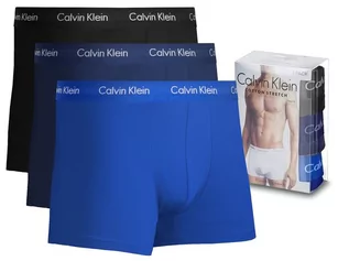 Majtki męskie - ﻿Majtki Bokserki Calvin Klein Męskie 3 kolory r. L Prezent 3pack - grafika 1