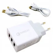 Ładowarki do telefonów - Ładowarka zasilacz 3A dla Motorola Milestone XT720 - miniaturka - grafika 1