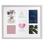 Ramki na zdjęcia - Galeria na 6 zdjęć: 3*10x15, 3*10x10 Verona White - miniaturka - grafika 1