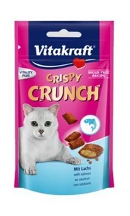 Vitakraft Cat Crispy Crunch Łosoś 60G [2428815] - Suplementy i witaminy dla kotów - miniaturka - grafika 1