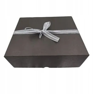 Pudełko Czarne z Wypełnieniem na Prezent na Święta i Urodziny - Zestawy upominkowe - miniaturka - grafika 1