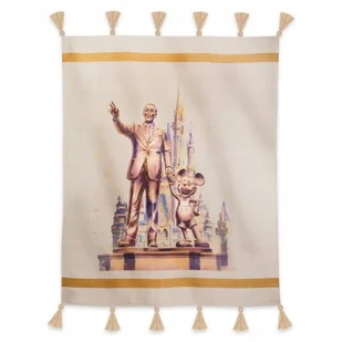 Walt Disney World Fantasyland koc dla dzieci unisex Myszka mickey 152x183cm - Koce i narzuty dla dzieci - miniaturka - grafika 1