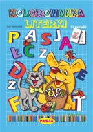 Książki edukacyjne - KOLOROWANKA LITERKI Halina Gołek - miniaturka - grafika 1