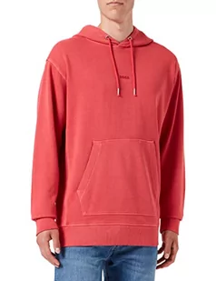BOSS Męska bluza z kapturem Wefadehoody, Bright Red623, M - Bluzy męskie - miniaturka - grafika 1
