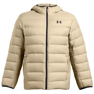 Kurtka męska Under Armour Legend Down Hooded Jacket Rozmiar: M / Kolor: beżowy - Kurtki męskie - miniaturka - grafika 1