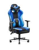 Fotele gamingowe - Fotel gamingowy Diablo X-Player 2.0 materiałowy King Size: Frost Black, fotel dla graczy - miniaturka - grafika 1