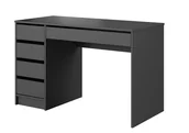 Biurka - Biurko AGA z szufladami - Antracyt - miniaturka - grafika 1