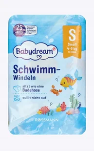 BABYDREAM PIELUSZKI DO PŁYWANIA KĄPIELI 12szt S - Pieluchy - miniaturka - grafika 1
