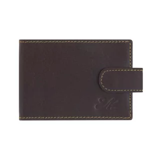 Portfel skórzany w kolorze brązowym EM 5 - EM Men's Accessories - Portfele - miniaturka - grafika 1