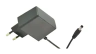 Ładowarki samochodowe - POSC12200A Zasilacz adapter czarny 24W 12V 2A z wtykiem DC - 2.1x5.5 - miniaturka - grafika 1
