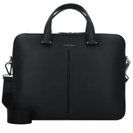 Teczki i aktówki - Calvin Klein CK Median Briefcase 37 cm komora na laptopa black - miniaturka - grafika 1