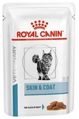 Suplementy i witaminy dla kotów - Royal Canin Veterinary Care Nutrition Feline Skin & Coat saszetka 85g - miniaturka - grafika 1