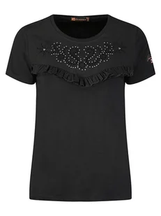 Geographical Norway Koszulka "Joleil" w kolorze czarnym - Koszulki i topy damskie - miniaturka - grafika 1