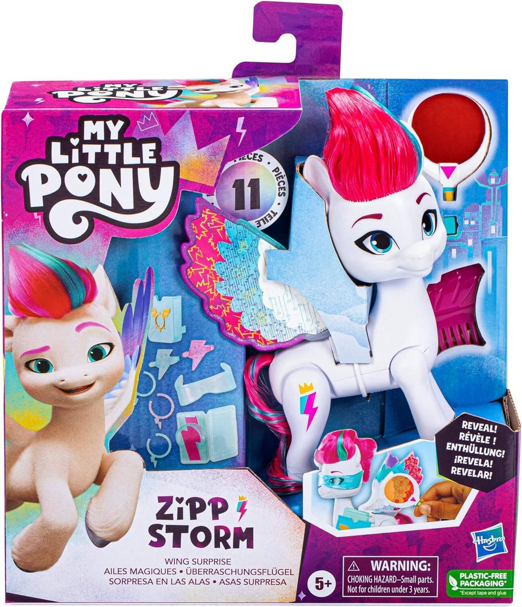 MY LITTLE PONY ZIPP STORM Kucyk ze skrzydłami FIGURKA AKCESORIA F6346