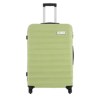 Walizki - Walizka kabinowa podróżna na kółkach w paski 28" - oliwkowy Semi Line - miniaturka - grafika 1