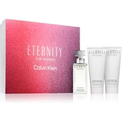 Zestawy perfum damskich - Calvin Klein Eternity zestaw upominkowy dla kobiet - miniaturka - grafika 1