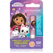 Kremy dla dzieci - Gabby's Dollhouse Naturaverde Kids balsam do ust dla dzieci Strawberry 1 szt. - miniaturka - grafika 1