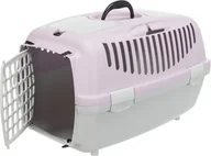 Sprzęt podróżny i transportery dla psów - Trixie Capri 2, transporter, jasnoszary/jasny liliowy, XSS: 37 × 34 × 55 cm, max 8kg - miniaturka - grafika 1