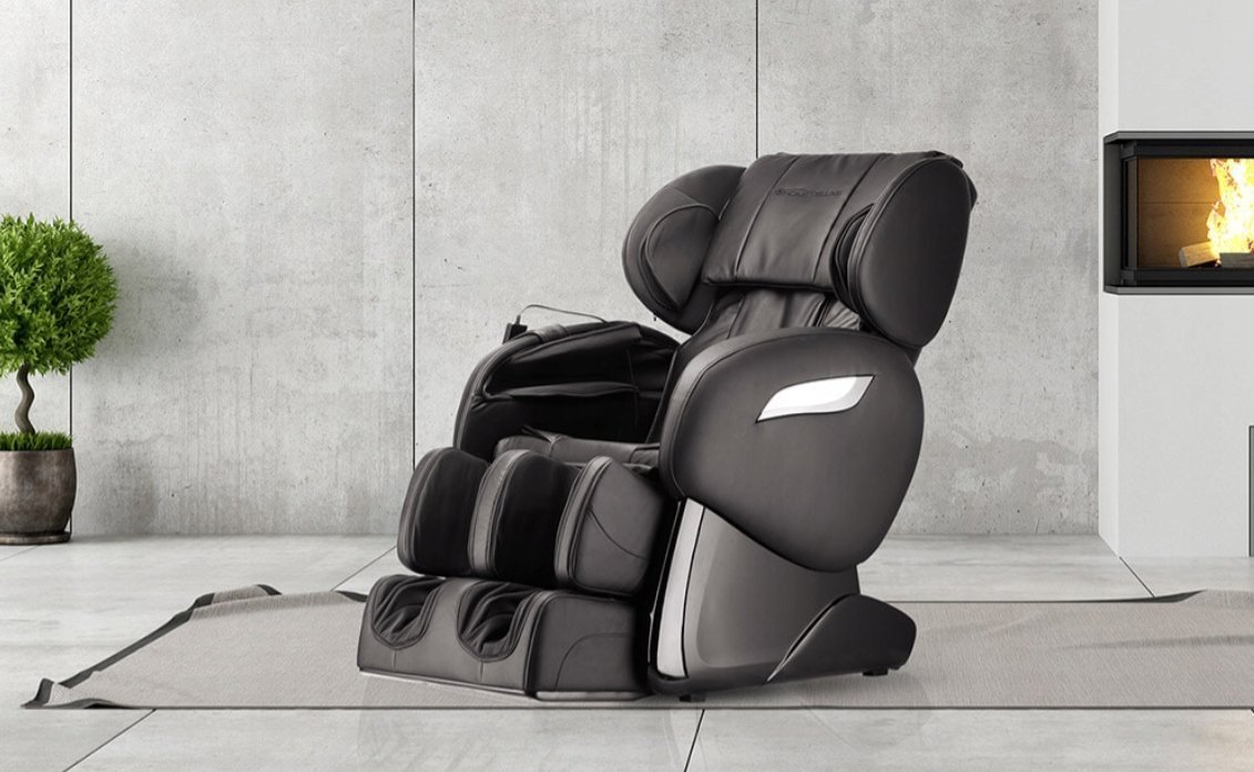 HDL Fotel masujący Sueno V2 Czarny Shiatsu