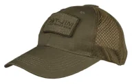 Odzież taktyczna i umundurowanie - Czapka MIL-TEC Baseball Cap NET Oliv - miniaturka - grafika 1