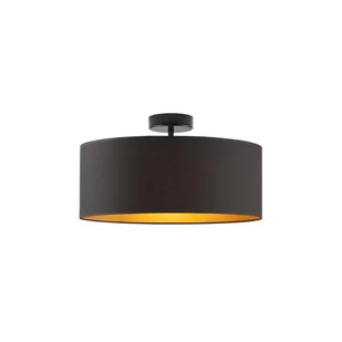 LYSNE Czarny plafon ze złotym wnętrzem WENECJA GOLD fi 40 cm 14627/90 - Lampy sufitowe - miniaturka - grafika 2