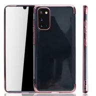 Etui i futerały do telefonów - Etui na telefon komórkowy Samsung Galaxy A31 Rose Pink - Clear - TPU Silicone Case Backcover w kolorze Transparent Rose Pink - miniaturka - grafika 1