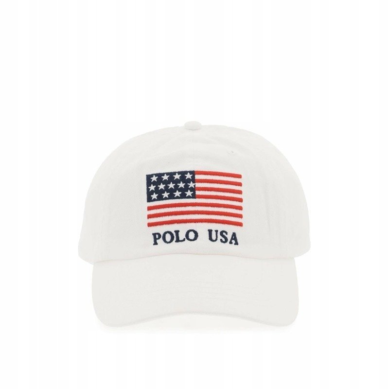 Polo Ralph Lauren czapka z daszkiem biały rozmiar uniwersalny