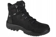 Buty sportowe męskie - Buty Męskie 4F OBMH255 Zimowe Trekking Czarne Góry Ciepłe - miniaturka - grafika 1