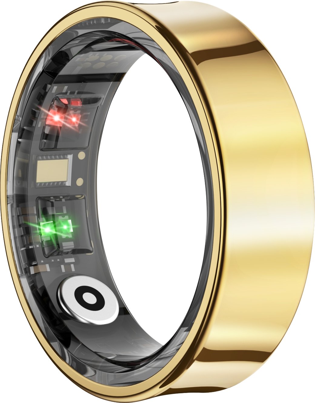 Avizar Smart Ring Bluetooth Health Sport Wodoodporny Rozmiar 10 Złoty