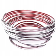 Akcesoria motoryzacyjne - LISTWA OZDOBNA CHROM CHROMOWANA PASEK TAŚMA 21 mm - miniaturka - grafika 1