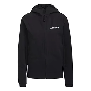 Kurtki damskie - adidas W MT Softshel J kurtka damska, czarny, złoty, srebrny, XL - grafika 1