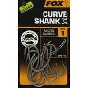 Inne akcesoria dla wędkarzy - Fox Edges Curve Shank X Rozmiar 1 - miniaturka - grafika 1