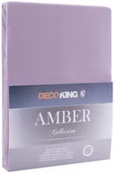 Prześcieradła - DecoKing Jersey/AMBER/LAVENDERPURPLE/180-200x200+30 - miniaturka - grafika 1
