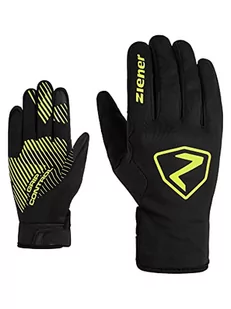 Ziener Unisex SMU 22-GTX INF 274 TOUCH rękawiczki rowerowe, długie palce, Gore-Tex Infinium, wyściełane, oddychające, poison yellow, 10 - Rękawiczki - miniaturka - grafika 1