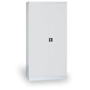 B2B Partner Metalowa szafa demontowana, 1820 x 850 x 390 mm, szary IGO RAL 7035 - Szafy biurowe - miniaturka - grafika 1