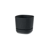 Donice - Doniczka PERA 2 13 cm 09311 antracyt - miniaturka - grafika 1