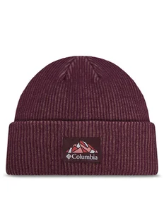 Columbia Czapka Provisions Cuffed Beanie 2092601 Bordowy - Czapki i chusty sportowe damskie - miniaturka - grafika 1