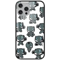 Etui i futerały do telefonów - ERT GROUP etui na telefon Apple Iphone 11 PRO MAX, case oryginalny i oficjalnie licencjonowany przez Marvel, wzór Black Panther 016, wykonany z hartowanego szkła, optymalnie dopasowany, etui ochronne - miniaturka - grafika 1