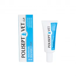 POLISEPT Vet Wound Gel Silver Pro żelowy opatrunek dla psów i kotów 30ml - Specjalistyczne artykuły dla zwierząt - miniaturka - grafika 1
