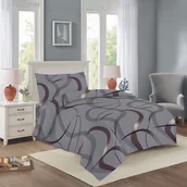 Pościel - Pościel bawełniana Nela 06 Złota wstążka, 140 x200 cm, 70 x 90 cm - miniaturka - grafika 1