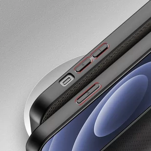 Dux Ducis Fino etui pokrowiec pokryty nylonowym materiałem iPhone 13 mini zielony - Etui i futerały do telefonów - miniaturka - grafika 7