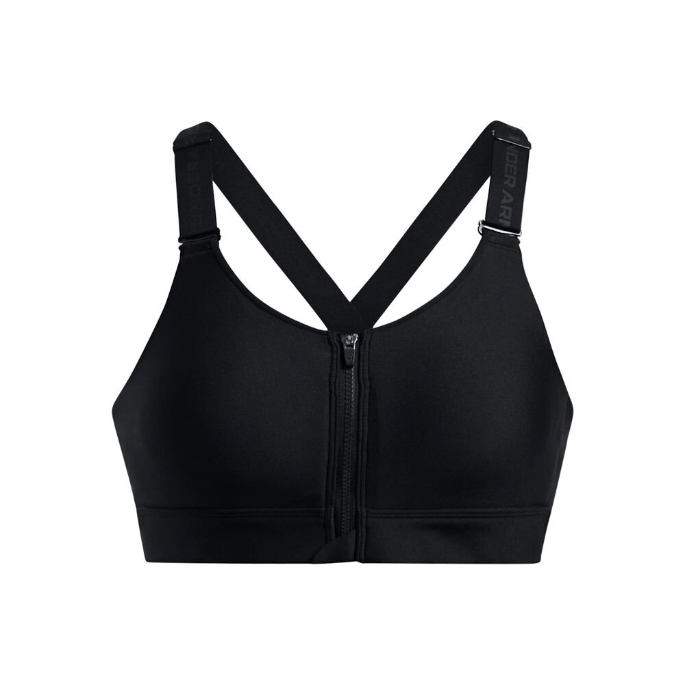 Biustonosz damski Under Armour Infinity High Zip 2.0 Bra Black/Black S A-C